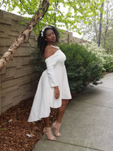 Load image into Gallery viewer, Cross back wedding gown