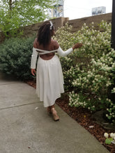 Load image into Gallery viewer, Cross back wedding gown